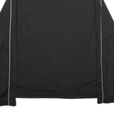 PUMA Mens Black & White Zip Jacket 2XL Polyester Sportswear Classic Fit