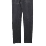 LEVI'S 510 BIG E Mens Black Slim Skinny Denim Cotton Blend Medium W30 L29 Zip