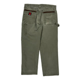 Rustler Carpenter Trousers - 36W 30L Grey Cotton