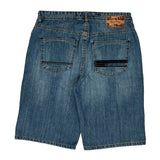 Hip Hop Ecko Unltd Denim Shorts - 36W 13L Blue Cotton