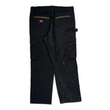 Wrangler Cargo Pants - 38W 31L Black Cotton Blend