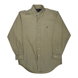 Yarmouth Ralph Lauren Shirt - Medium Beige Cotton