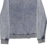 GUESS JEANS Mens Blue Round Neck S Sweatshirt Cotton Casual Pullover