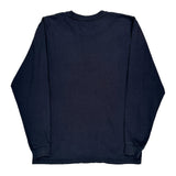 Carhartt Long Sleeve T-Shirt - Medium Navy Cotton