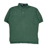 Polo By Ralph Lauren Polo Shirt - Medium Green Cotton