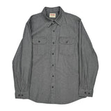 Wrangler Denim Shirt - Medium Grey Cotton