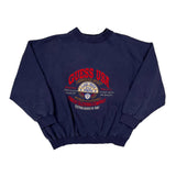 Made In USA Guess Graphic Sweatshirt - XL Blue Cotton