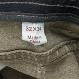 Carhartt Cargo Trousers - 34W 32L Khaki Cotton
