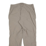 SCHOFFEL Womens Relaxed Beige Polyester Blend Zip Trousers W36 L30 Outdoor