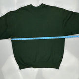 Air Jordan Nike Jumpman Graphic Sweatshirt - Large Green Cotton