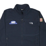 THE NORTH FACE Mens Navy Blue Casual Jacket 2XL Polyester Blend Zip Outerwear