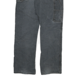 DICKIES Mens Regular Fit Straight Leg Denim Jeans Black W30 L30 Workwear