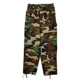 Military Unbranded Camo Cargo Pants - 30W 30L Camo Cotton