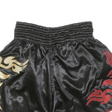 MUAY THAI Mens Shorts Black Gold Red Tribal 2XL W28 Muay Thai Boxing