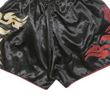 MUAY THAI Mens Shorts Black Gold Red Tribal 2XL W28 Muay Thai Boxing