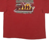 HARLEY DAVIDSON Mens Red Graphic T-Shirt XL Short Sleeve Crew Neck Motorcycle