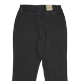 LEE Womens Black Relaxed Straight Denim W32 L28 Comfortable Classic Style