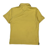 Tommy Hilfiger Slim Fit Polo Shirt - Large Yellow Cotton