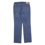 LEVI'S 505 Womens Jeans Blue Regular Straight Denim Medium W30 L30 Classic Fit