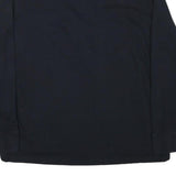 TOMMY HILFIGER Mens Black Long Sleeve Plain XL Cotton Blend Polo Shirt