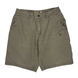 Mountain Khakis Shorts - 30W 10L Gray Cotton