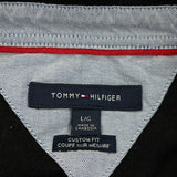 Tommy Hilfiger Polo Shirt - Large Black Cotton