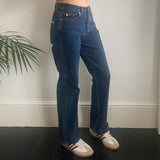 Calvin Klein Jeans - 28W UK 8 Blue Cotton