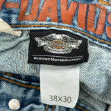 Harley Davidson Jeans - 38W 30L Light Wash Cotton