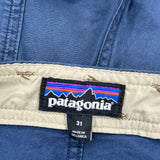 Patagonia Shorts - 31W 8L Blue Cotton