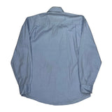 Burberry London Checked Shirt - 2XL Blue Cotton