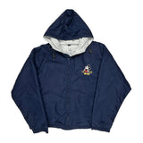 Mickey Mouse Disney Graphic Windbreaker - XL Blue Nylon
