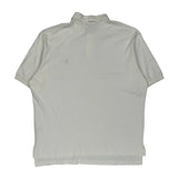 Polo By Ralph Lauren Polo Shirt - Large White Cotton
