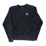 Nike Sweatshirt - XS Black Cotton