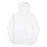 VANS Mens White Cotton Blend Hoodie M Off The Wall Pullover Graphic Print