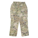 M&M MANUFACTURING Womens Cotton Blend Camouflage Regular Cargo Trousers W25 L28