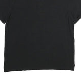 TOMMY HILFIGER Mens Black Short Sleeve Plain Polo Shirt XL Classic Fit