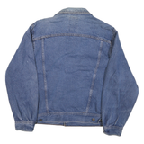 HAYES Mens Blue Denim Jacket M Cotton Blend Button Closure Classic Fit