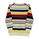 Tommy Hilfiger Striped Jumper - Medium Multicoloured Cotton