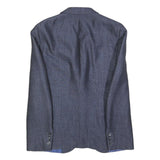 JOOP! Mens Blue Wool Blend Classic Jacket M Button Closure Plain Tailored
