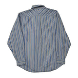 Tommy Hilfiger Striped Shirt - Large Blue Cotton