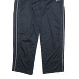NIKE Mens Joggers Black & Grey Regular Straight L W30 L30 Sports Casual