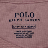 Polo By Ralph Lauren T-Shirt - Small Pink Cotton