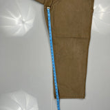 Schmidt Carpenter Trousers - 40W 30L Brown Cotton