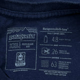 Patagonia Long Sleeve T-Shirt - No Size Blue Cotton