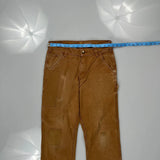 Carhartt Carpenter Trousers - 30W 30L Brown Cotton