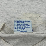 Vintage Atlanta Braves Hanes Single Stitch T-Shirt - XL Grey Cotton
