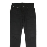 LEVI'S 511 Slim Mens Black Slim Skinny Denim W33 L32 Stylish Zip Closure
