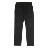LEVI'S 511 Slim Mens Black Slim Skinny Denim W33 L32 Stylish Zip Closure