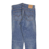 LEVI'S Womens Jeans Blue Regular Straight Denim Medium W28 L28 Classic Button