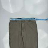 Unbranded Carpenter Trousers - 36W 31L Grey Cotton